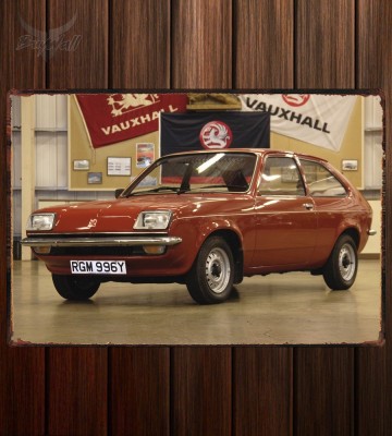 Металлическая табличка Vauxhall Chevette Hatchback Металлическая табличка Vauxhall Chevette Hatchback
